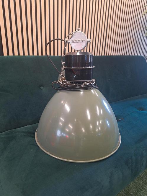 Grote hanglampen 10x groen (olijfgroen) 60h x 50b cm, Huis en Inrichting, Lampen | Hanglampen, Zo goed als nieuw, Minder dan 50 cm