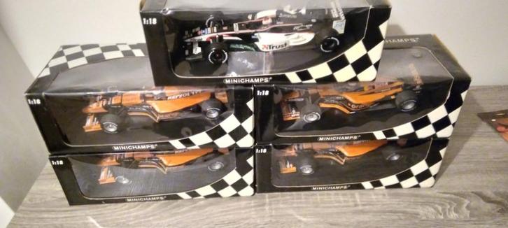 F1 Jos verstappen 1:18 modellen( vader max verstappen ), Verzamelen, Automerken, Motoren en Formule 1, Gebruikt, Formule 1, Ophalen of Verzenden