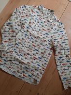 H&M heren blouse maat: M - Vliegtuigen Print, Kleding | Heren, Overhemden, Ophalen of Verzenden, Zo goed als nieuw, H&M, Halswijdte 39/40 (M)