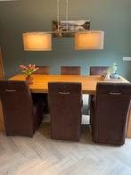 Te koop 6 eetkamerstoelen, Ophalen of Verzenden, Gebruikt, Landelijk, 4 tot 6 stoelen