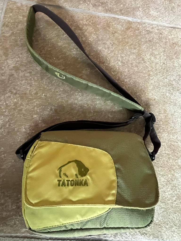 Tatonka sporttas/ outdoortas, Sieraden, Tassen en Uiterlijk, Tassen | Schoudertassen, Gebruikt, Overige merken, Groen, Ophalen of Verzenden