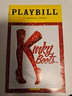 Playbill Kinky Boots - Al Hirschfeld Theatre, Ophalen of Verzenden, Zo goed als nieuw, Verschillende