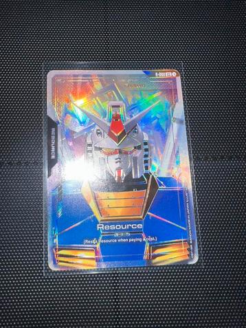 GUNDAM TCG | Resource R-002C++ | Double Art Rare Mint beschikbaar voor biedingen