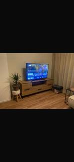 Houten tv meubel, Huis en Inrichting, Ophalen, 150 tot 200 cm, Zo goed als nieuw, Minder dan 100 cm