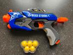 Blaze storm ‘nerf’ pistool met 8 zachte balletjes, Kinderen en Baby's, Speelgoed | Buiten | Actiespeelgoed, Ophalen of Verzenden