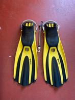 Mares vinnen XL RVS springstraps open hiel, Ophalen of Verzenden, Zo goed als nieuw, Zwem- of Duikvliezen