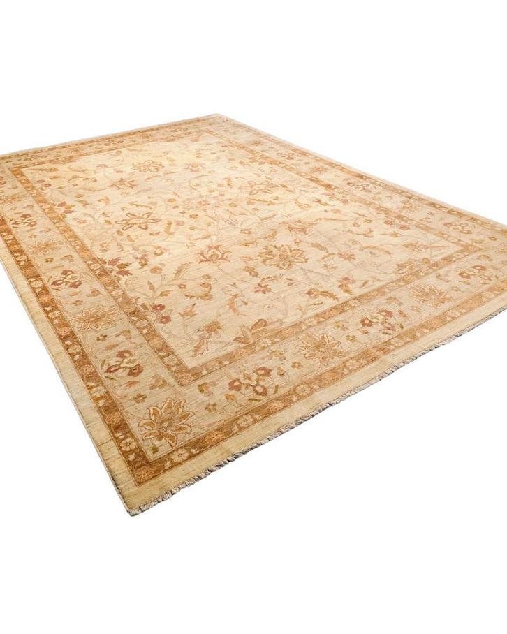 XXL Ziegler groot 411x300 perzisch tapijt wollen vloerkleed, Huis en Inrichting, Stoffering | Tapijten en Kleden, Zo goed als nieuw