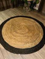 Rond vloerkleed - 120 cm doorsnede, Huis en Inrichting, Ophalen, Gebruikt, 100 tot 150 cm, Beige