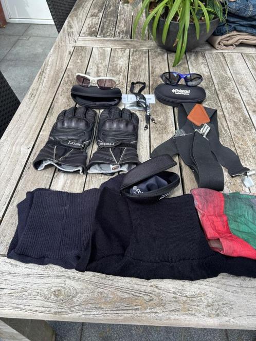 Set diverse motorbenodigdheden., Motoren, Kleding | Motorkleding, Overige typen, Dames, Heren, Tweedehands, Ophalen of Verzenden