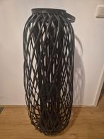 Rieten Lantaarn/Windlicht - Sfeervol & Stijlvol, Huis en Inrichting, Woonaccessoires | Kandelaars en Kaarsen, Ophalen, Overige materialen