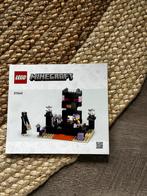 LEGO Minecraft The End Battle 21242, Ophalen of Verzenden, Zo goed als nieuw, Complete set, Lego