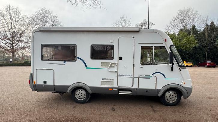 Hymer B574 integraal met veel extra’s, Caravans en Kamperen, Campers, Particulier, Integraal, Hymer, Fiat, Diesel, Handgeschakeld