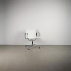 48x Vitra Eames EA 108 Stoel Wit Leer – Chroom, Niet ingevuld, Wit, Niet ingevuld, Ophalen of Verzenden