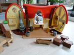 Kabouterhuisje met inhoud, open te klappen, Verzenden, Zo goed als nieuw, Poppenhuis
