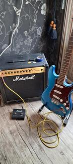 Marshall versterker en stratocaster set, Overige merken, Ophalen of Verzenden, Zo goed als nieuw