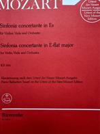 Mozart Sinfonia Concertante in Es - Bärenreiter Urtext, Muziek en Instrumenten, Bladmuziek, Klassiek, Ophalen of Verzenden, Zo goed als nieuw