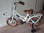meisjes fiets 12 inch met zijwieltjes, Fietsen en Brommers, Fietsen | Meisjes, Ophalen, Gebruikt, 14 inch of minder, Handrem