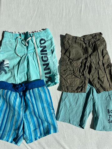 Zwemkleding & Korte Broeken Set - Maat 128 beschikbaar voor biedingen