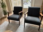 Ikea EKENÄSET 2 x Fauteuils eiken/Gunnared donkergrijs, Ophalen, Gebruikt