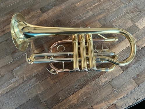 Thomann CR-400 cornet, Muziek en Instrumenten, Blaasinstrumenten | Trompetten, Gebruikt, Bes-trompet, Ophalen