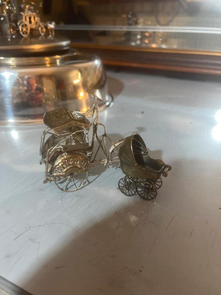 Zilveren Miniatuur Collectie, Antiek en Kunst, Antiek | Goud en Zilver, Zilver, Ophalen of Verzenden