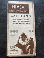 Nivea Toeristenkaart Zeeland 1937, Boeken, Atlassen en Landkaarten, Gelezen, Ophalen of Verzenden, Landkaart, 1800 tot 2000
