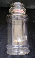 Glazen vintage snoeppot voorraadpot, Antiek en Kunst, Ophalen of Verzenden