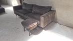 !!ACTIE!! 3-zitter WOOOD Professioneel Gereinigd + Hocker