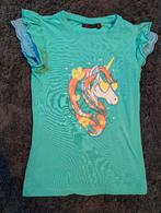 Persival shirt groen met unicorn mt 128-134, Persival, Meisje, Ophalen of Verzenden, Zo goed als nieuw