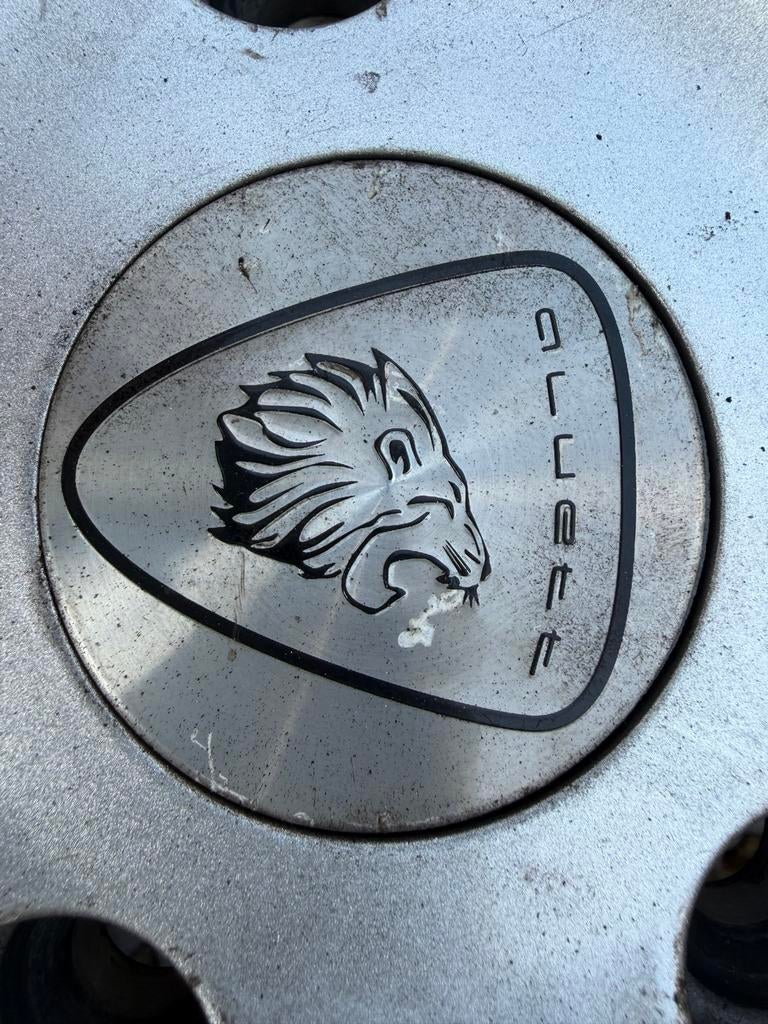 Set van 4 lichtmetalen velgen met banden, Gebruikt, 15 inch, Banden en Velgen, Personenwagen