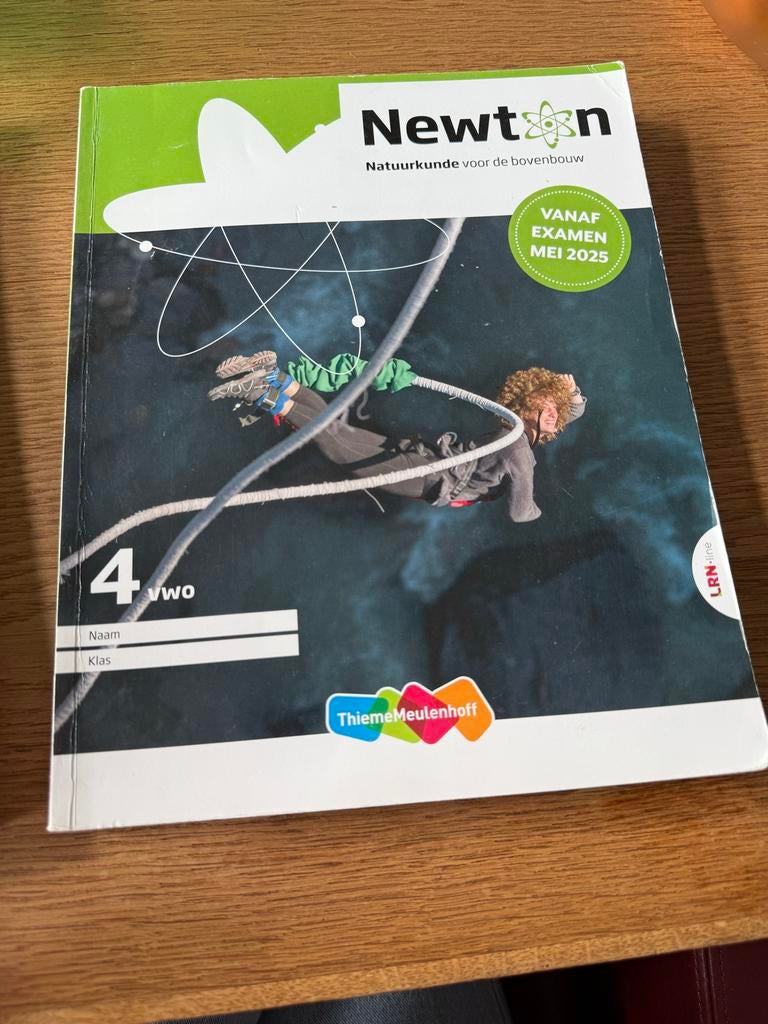 Natuurkunde vwo 4/5/6 opgaven nieuw - Newton ThiemoMeulenhof, Ophalen of Verzenden, Beta, Nieuw, Niet van toepassing