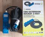 Nieuwe CEE Stekkerdoos 3-voudig met 20m Kabel, Caravans en Kamperen, Nieuw, Ophalen of Verzenden, Nvt, Nvt