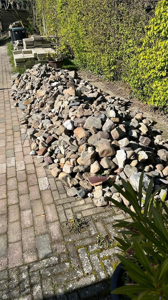 Zwerf/Maas keien, Tuin en Terras, Grind, Keien en Split, Ophalen of Verzenden