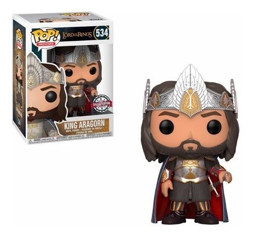 Lord of the Rings King Aragorn Exclusive #534 - Funko POP!, Funko, LLC 2802 Wetmore Ave Everett, WA 98201 United States, Ophalen of Verzenden