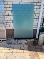 Glazen schuifwand voor terras of overkapping, Doe-het-zelf en Verbouw, Glas en Ramen, Ophalen, Gebruikt, 80 tot 120 cm, Overige typen