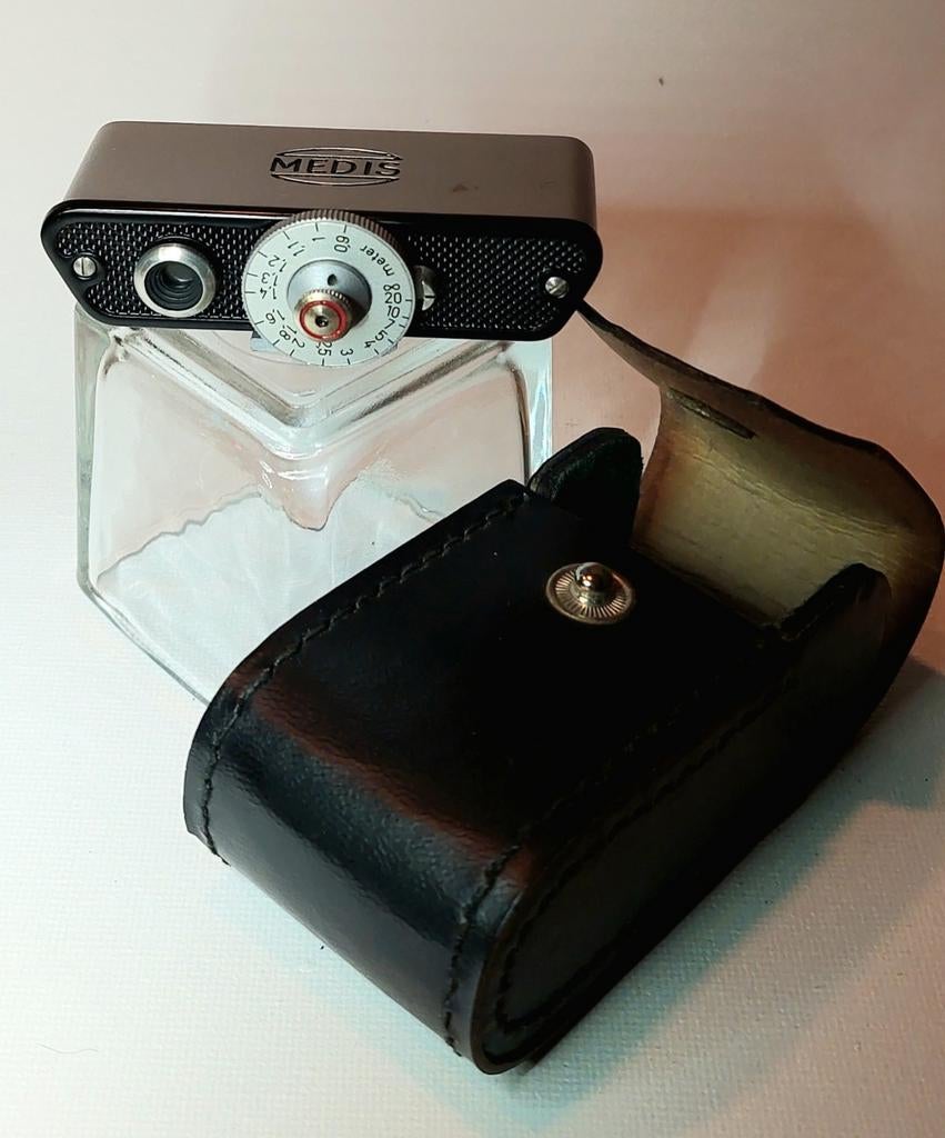 Medis Rangefinder inclusief leren hoesje, Ophalen of Verzenden, Zo goed als nieuw, Compact, Overige Merken