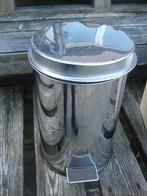 RVS pedaalemmer Brabantia, Ophalen, Gebruikt, Met pedaal, Minder dan 10 liter