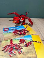 Lego 31032 Creator 3-in-1 | Rode Draak - Slang - Schorpioen, Ophalen of Verzenden, Zo goed als nieuw, Complete set, Lego