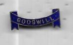 EMAILE GOODWILL BROCHE SPELD, Ophalen of Verzenden, Gebruikt, Overige onderwerpen, Speldje of Pin