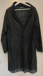 Annette Görtz zwarte linnen jas soul maat 38, Ophalen of Verzenden, Zo goed als nieuw, Maat 38/40 (M), Zwart