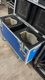Flightcase blauw voor twee stuks MAC 250, Muziek en Instrumenten, Licht en Laser, Ophalen, Gebruikt, Licht