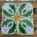 3 x 4-pas art nouveau tegels opgelegd decor