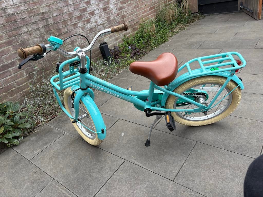 Super Super 16 inch kinderfiets, Ophalen of Verzenden, Gebruikt, 16 tot 20 inch