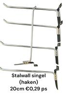 Slatwall singel (haken) 20cm, Ophalen of Verzenden