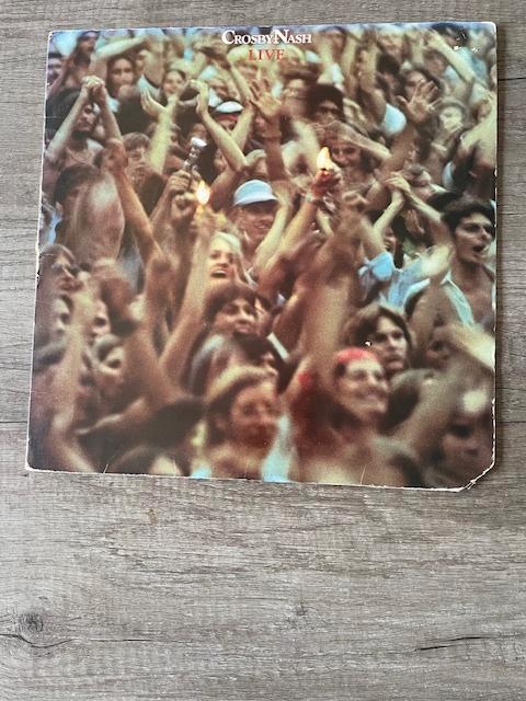 LP Crosby-Nash - Live - 1977, Cd's en Dvd's, Vinyl | Rock, Gebruikt, Poprock, 12 inch, Ophalen of Verzenden