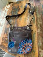 Nieuwe Desigual Vintage Schoudertas - Bruin met Borduurwerk, Ophalen of Verzenden, Nieuw, Bruin, Overige merken