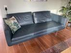Eyye Etcetera leren 3 zitsbank, Huis en Inrichting, Banken | Bankstellen, Ophalen, Gebruikt, Driepersoons, Rechte bank