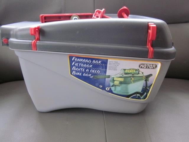 fietsbox/ Keter incl. bevestigingsmateriaal en sleutel., Ophalen of Verzenden, Zo goed als nieuw, Keter