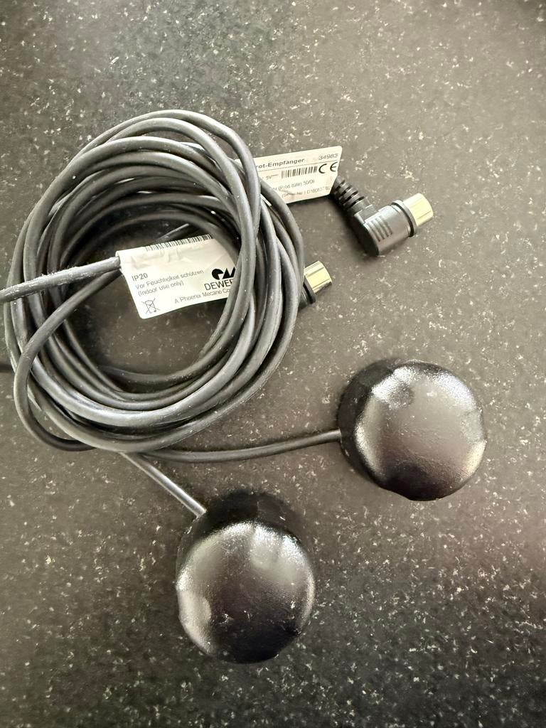 Swiss Sense sensoren bediening set van 2 stuks, Overige materialen, Gebruikt, Zwart, Tweepersoons