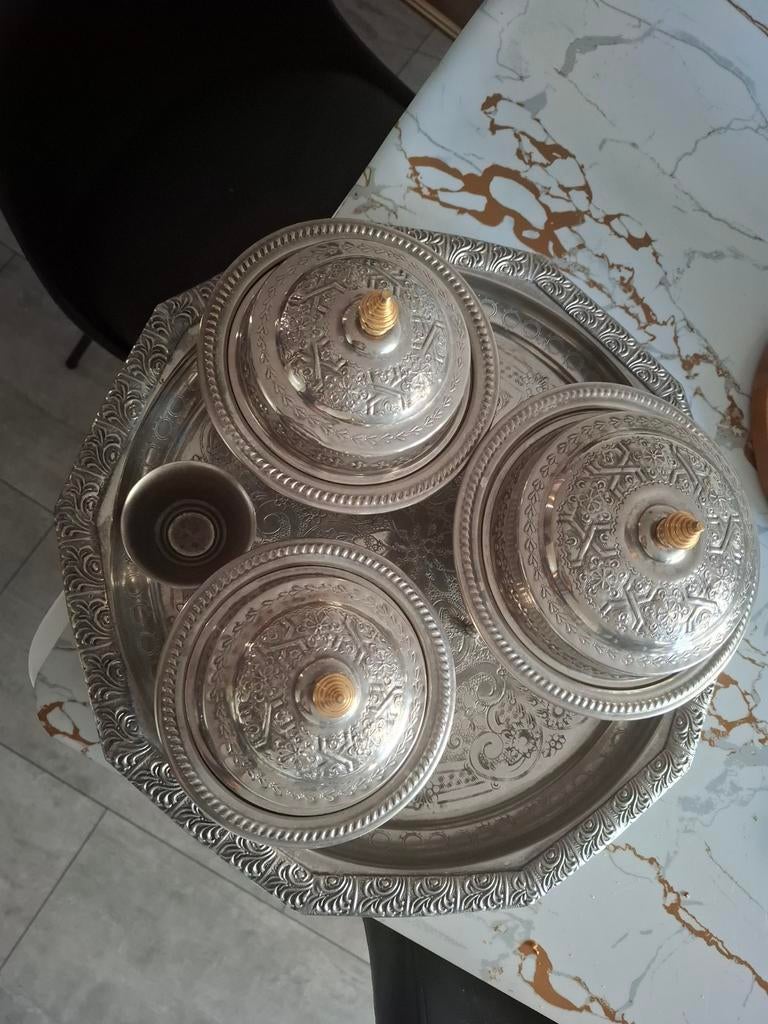 Silver set marokkaine, Ophalen, Rechthoekig